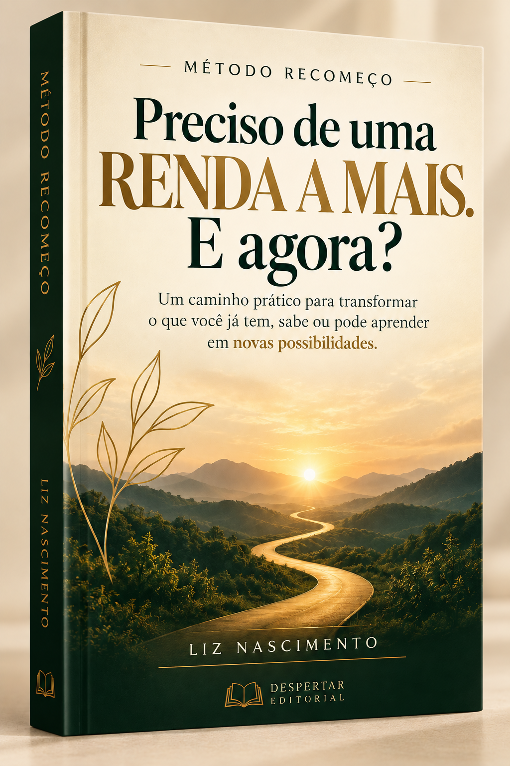 Capa do livro Preciso de uma Renda a Mais. E Agora? — Método RECOMEÇO